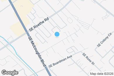 Map image of the property - 4713 SE Ina Ave