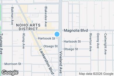 Map image of the property - 11009 Hartsook St