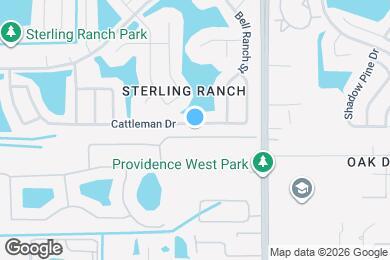 Map image of the property - 2016 Cattleman Dr