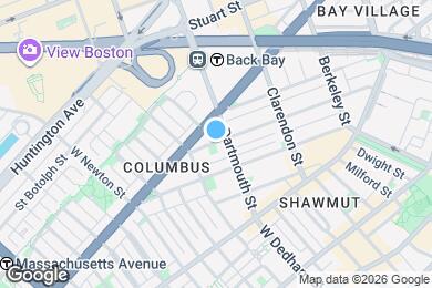 Map image of the property - 132 Appleton St