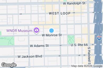 Map image of the property - 1054 W Monroe St