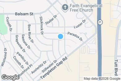Map image of the property - 5887 Granby Hill Dr