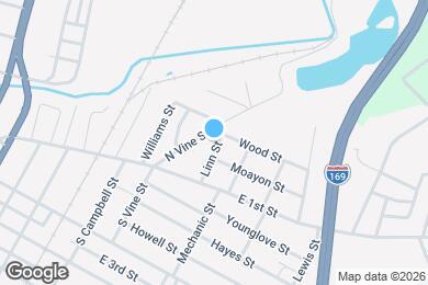 Map image of the property - 121 Linn St