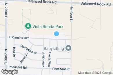 Map image of the property - 405 El Camino Ave