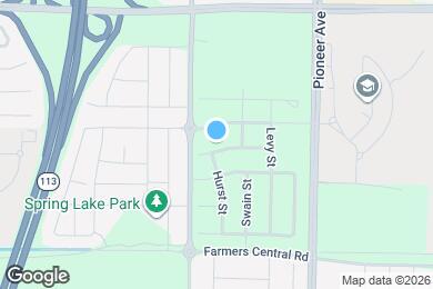 Map image of the property - 2013 Santos St