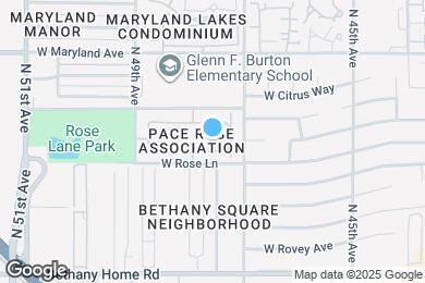 Map image of the property - 4740 W Rose Ln