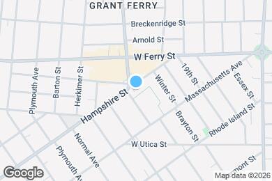 Map image of the property - 327 Hampshire St