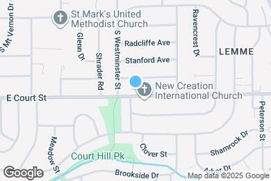 Map image of the property - 2920 E Court St