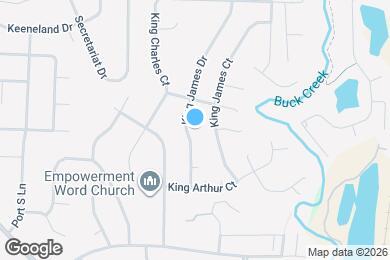 Map image of the property - 1592 King James Dr