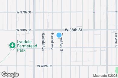Map image of the property - 3828 Grand Ave S