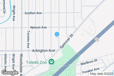 Map image of the property - 842 Brighton Ave