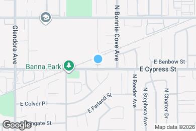 Map image of the property - 1635 E Cypress St