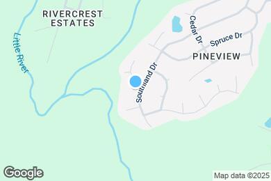 Map image of the property - 203 Southland Dr