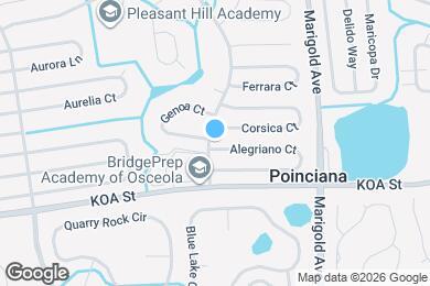Map image of the property - 301 Alegriano Ct