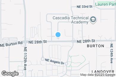 Map image of the property - 11521 NE 29th St