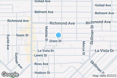 Map image of the property - 5841 Oram St