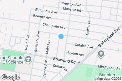 Map image of the property - 502 Essex Ave