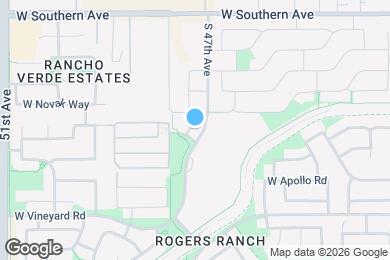 Map image of the property - 6417 S 47th Dr
