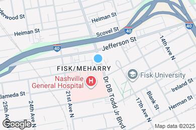 Map image of the property - 1806 Meharry Blvd