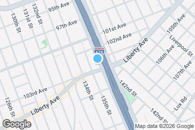 Map image of the property - 10234 Van Wyck Expy