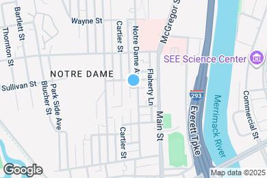 Map image of the property - 172 Notre Dame Ave