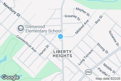 Map image of the property - 1038 Liberty St