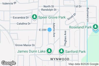 Map image of the property - 2005 Jefferson Ave
