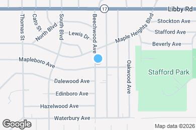 Map image of the property - 5435 Beechwood Ave