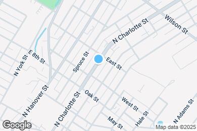 Map image of the property - 526 N Charlotte St