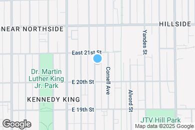Map image of the property - 2037 Bellefontaine St