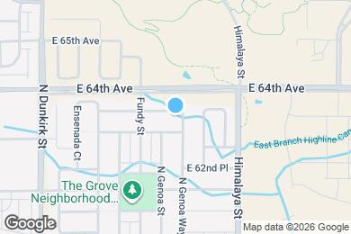 Map image of the property - 6343 N Genoa Way