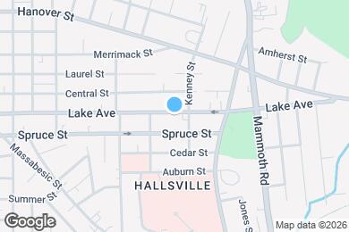 Map image of the property - 625 Lake Ave