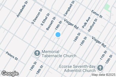 Map image of the property - 3804 18th St