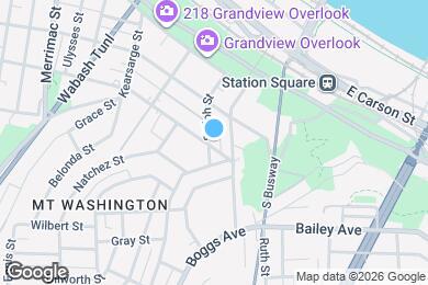 Map image of the property - 17 Pittsburgh