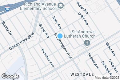 Map image of the property - 2730 S Barrington Ave