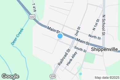 Map image of the property - 100 S 3rd St