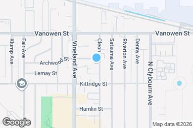 Map image of the property - 6649 Cleon Ave