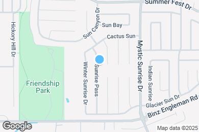 Map image of the property - 4114 Sunrise Pass