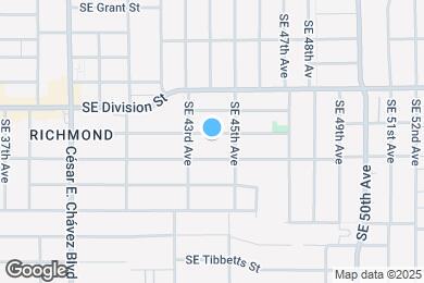 Map image of the property - 4332 SE Ivon St