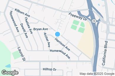 Map image of the property - 140 Harrison Ave