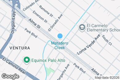 Map image of the property - 2893 Alma St