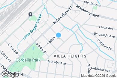 Map image of the property - 710 E 26th St