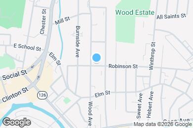 Map image of the property - 230 Robinson St