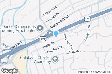 Map image of the property - Arlo Woodland Hills