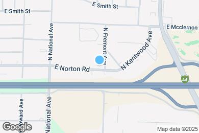Map image of the property - 1355 E Norton Rd