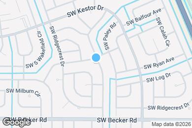 Map image of the property - 4438 SW Athena Dr