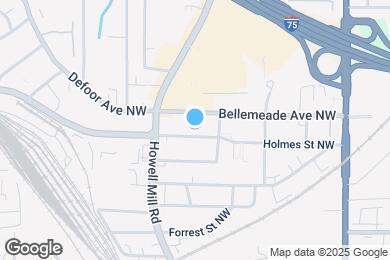 Map image of the property - 789 Holmes St NW