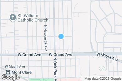 Map image of the property - 2446 N Rutherford Ave