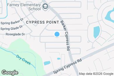 Map image of the property - 16231 Cypress Point Dr