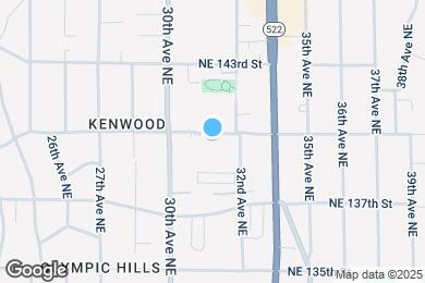 Map image of the property - 3033 NE 140th St